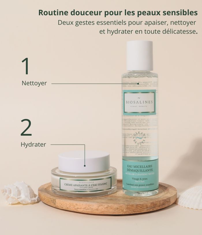 Micellar cleansing water with aloe vera