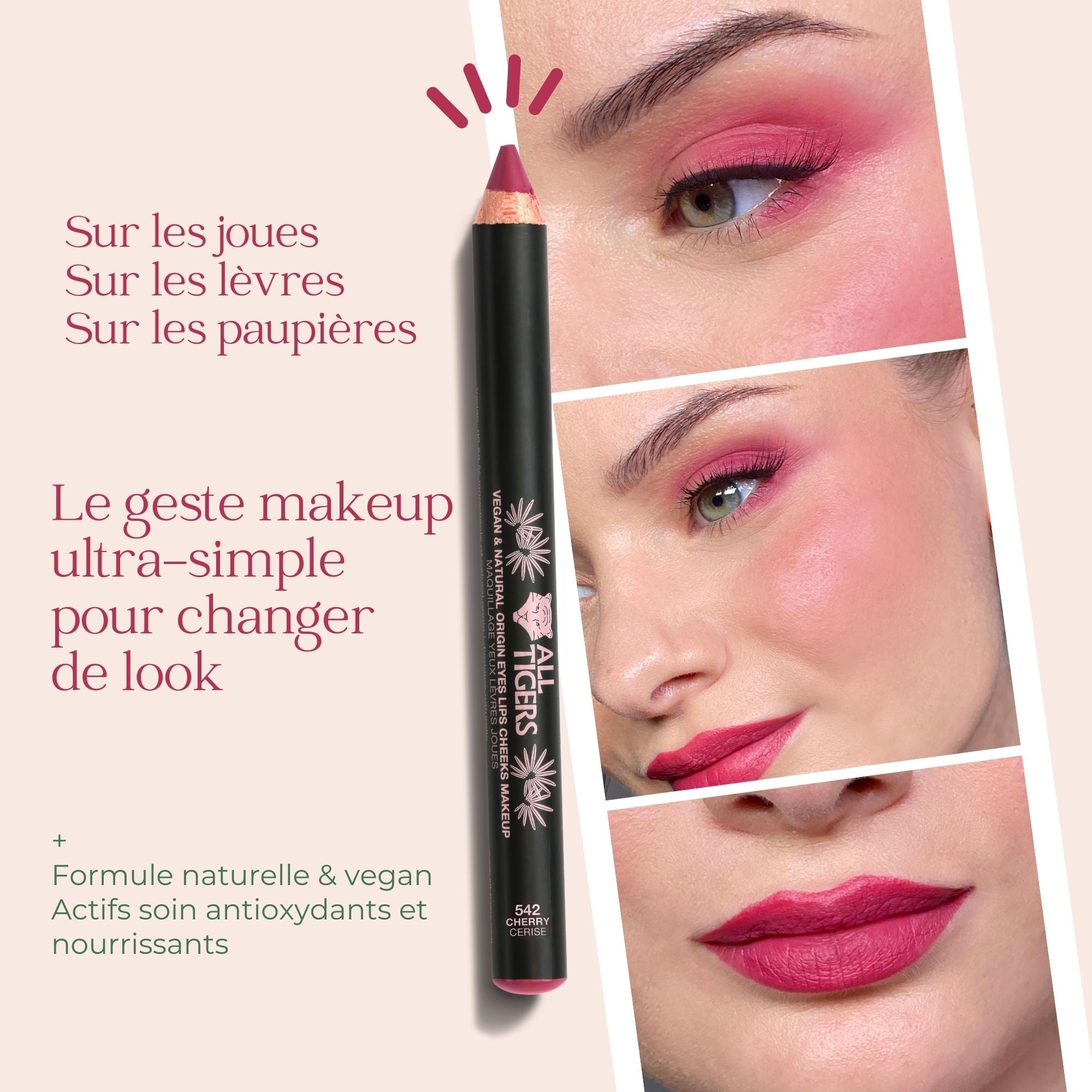 MULTI Eyes, Lips, Cheeks | Cherry 542