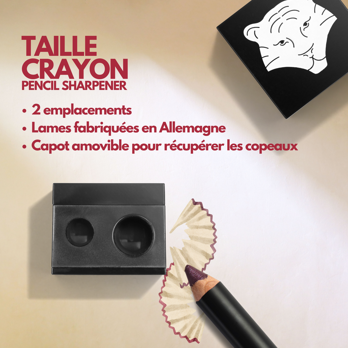 Makeup pencil sharpener 350