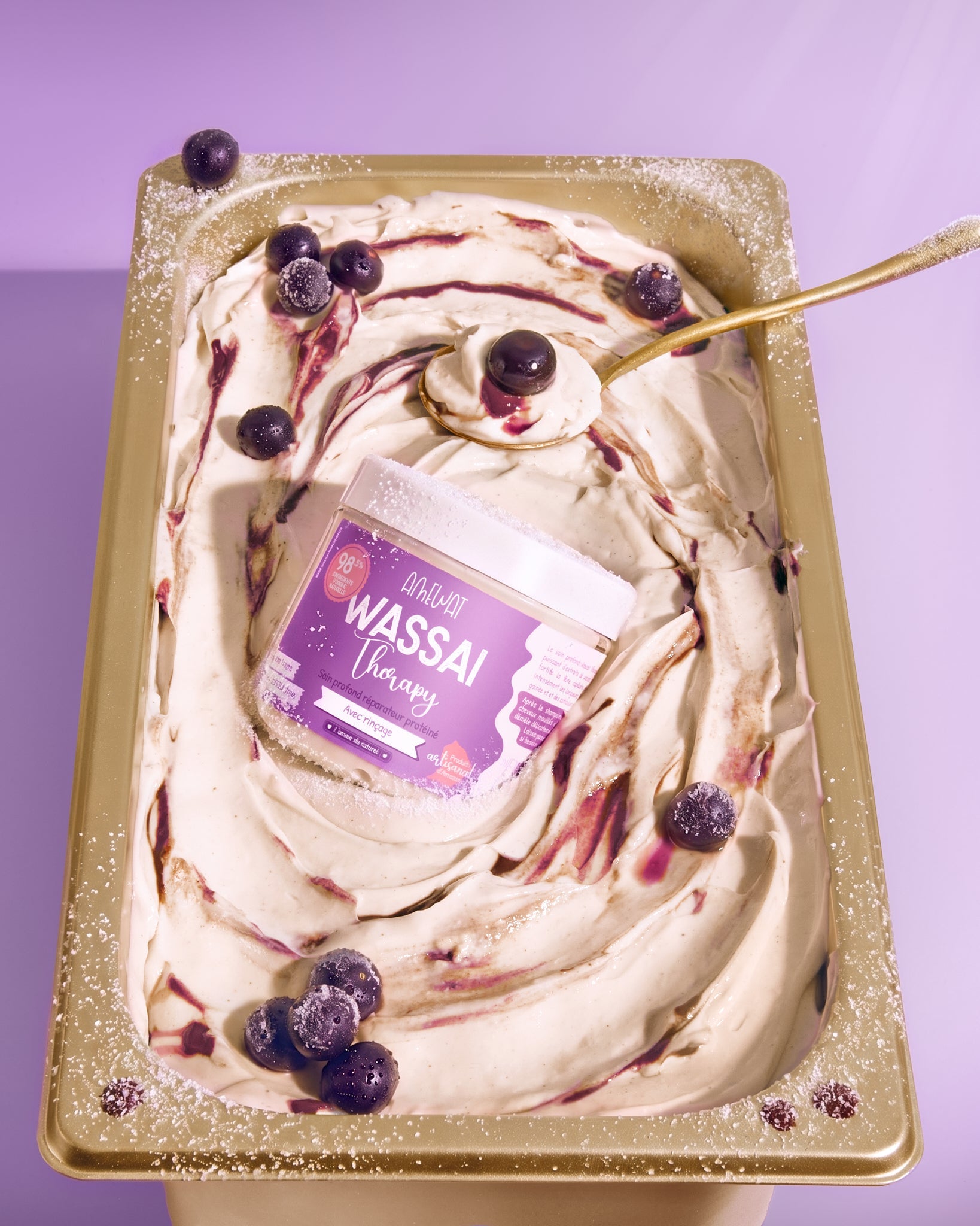 Wassai Therapy 🫐 Soin après shampoing - réparation intense et profonde LFB