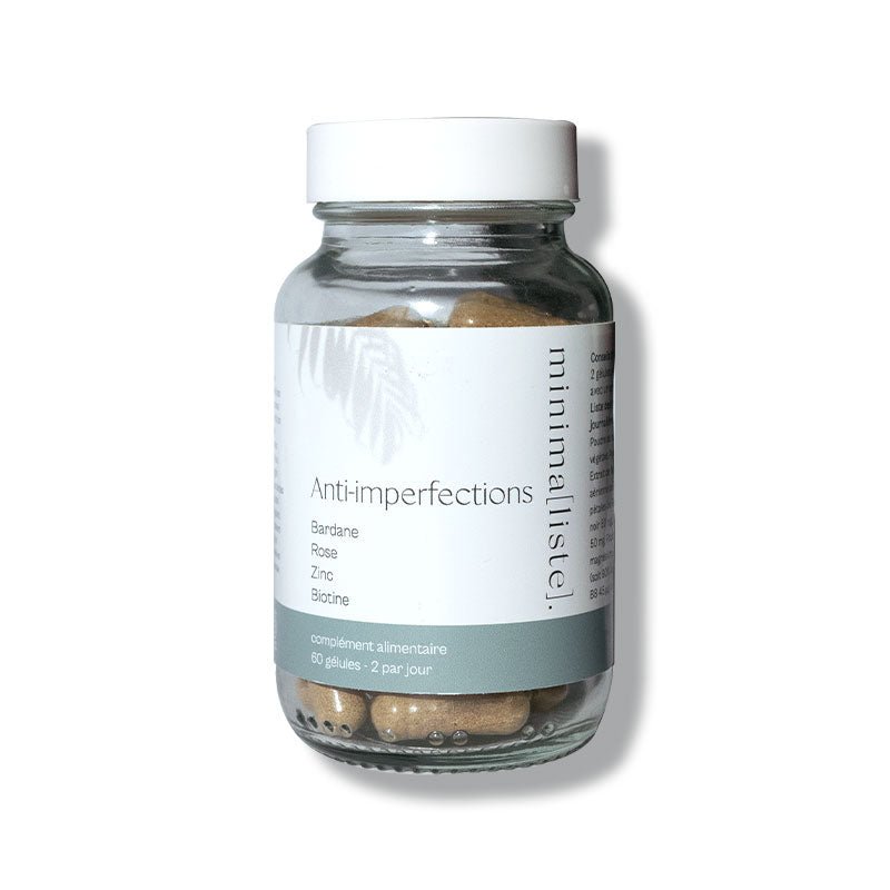 ANTI-IMPERFECTION FOOD SUPPLEMENT - 60 capsules