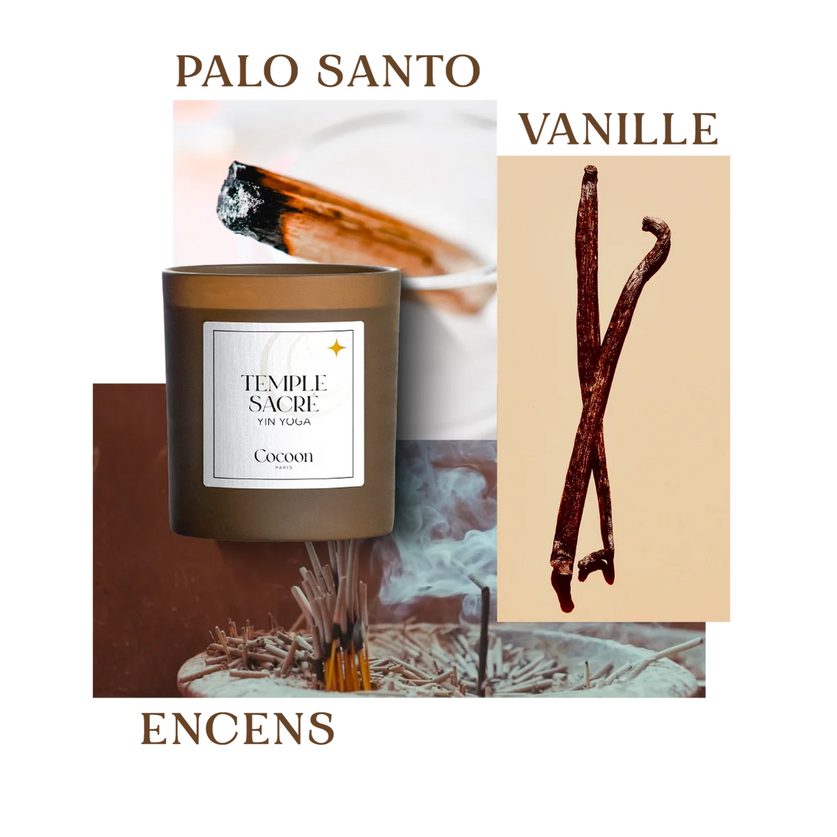 RELAXATION CANDLE - SACRED TEMPLE