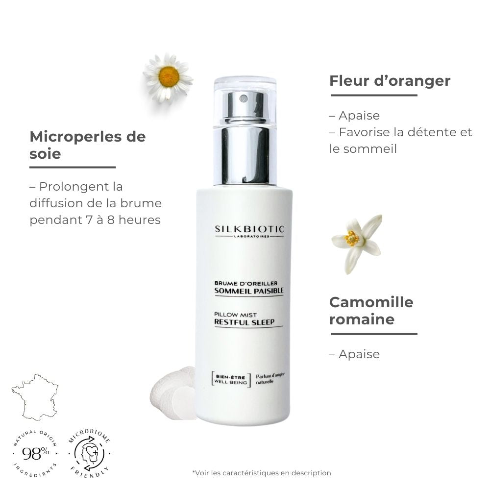 Pillow Mist Peaceful Sleep – 50ml – SILKBIOTIC