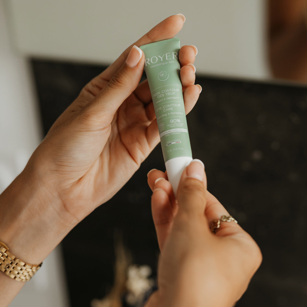 Anti-aging firming routine with snail slime