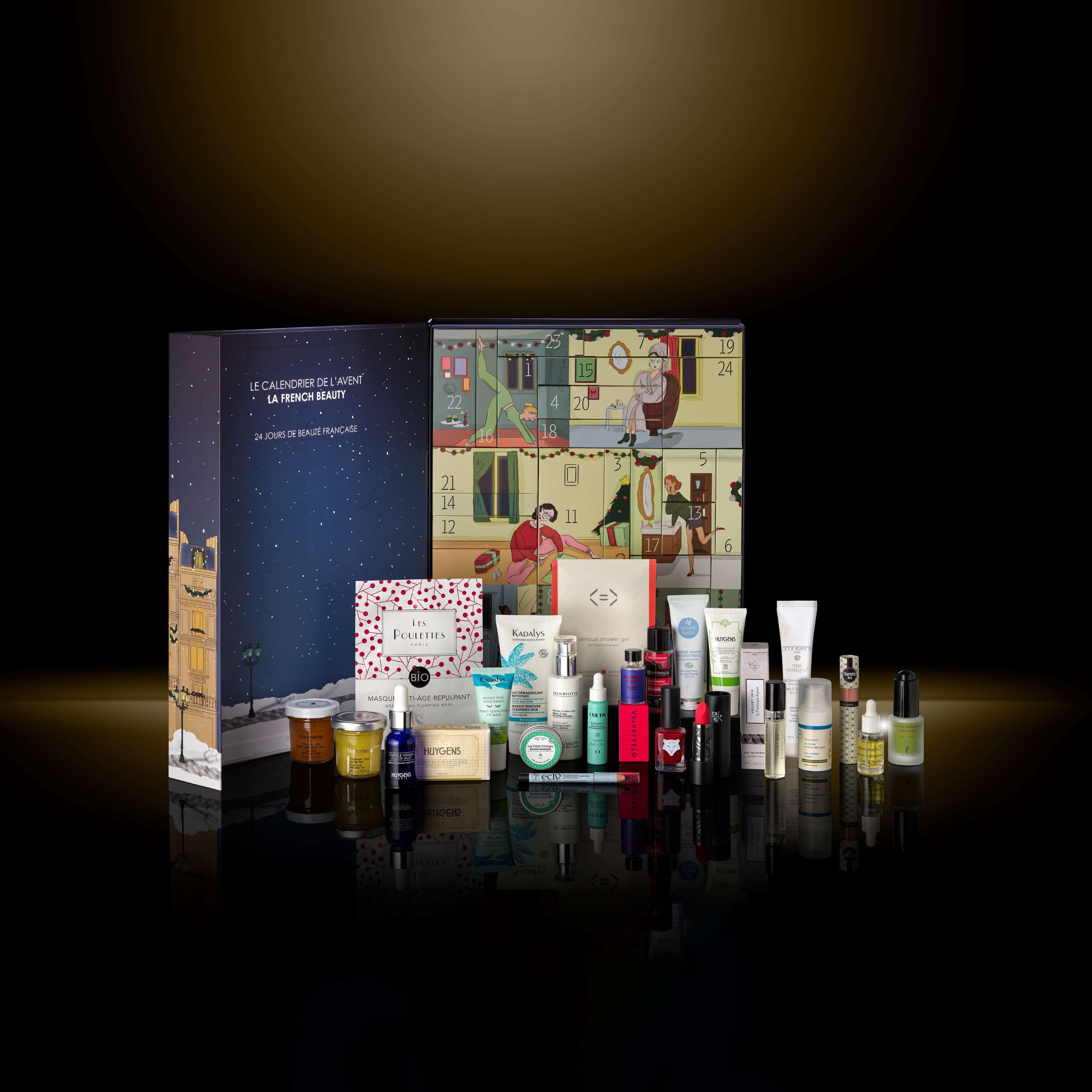 French Beauty Advent Calendar - 24 French gems