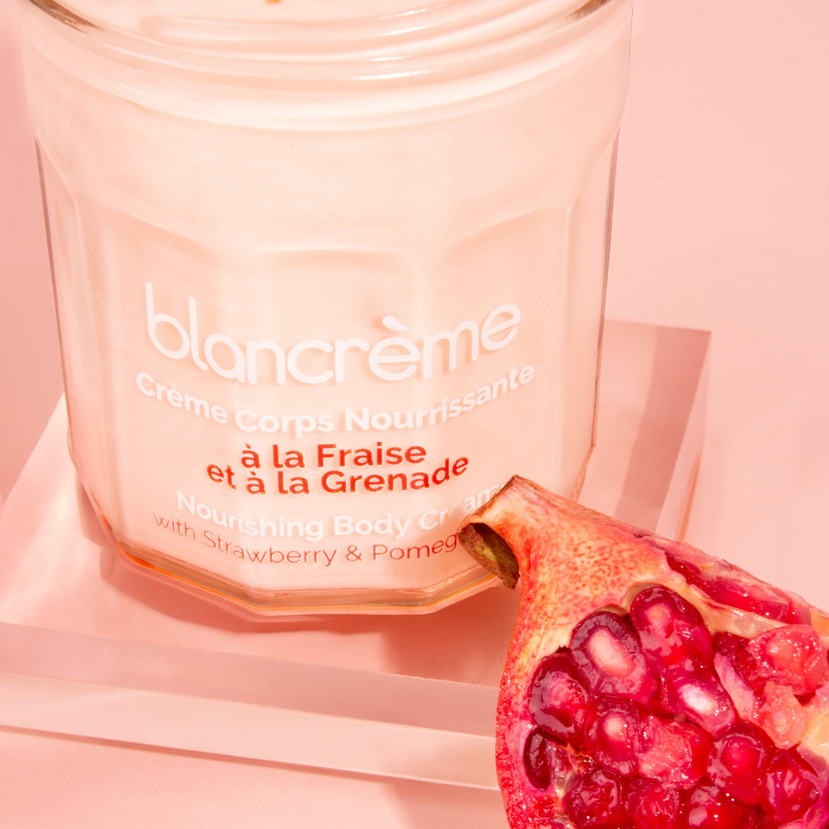 Crème corps nourrissante - Fraise & Grenade
