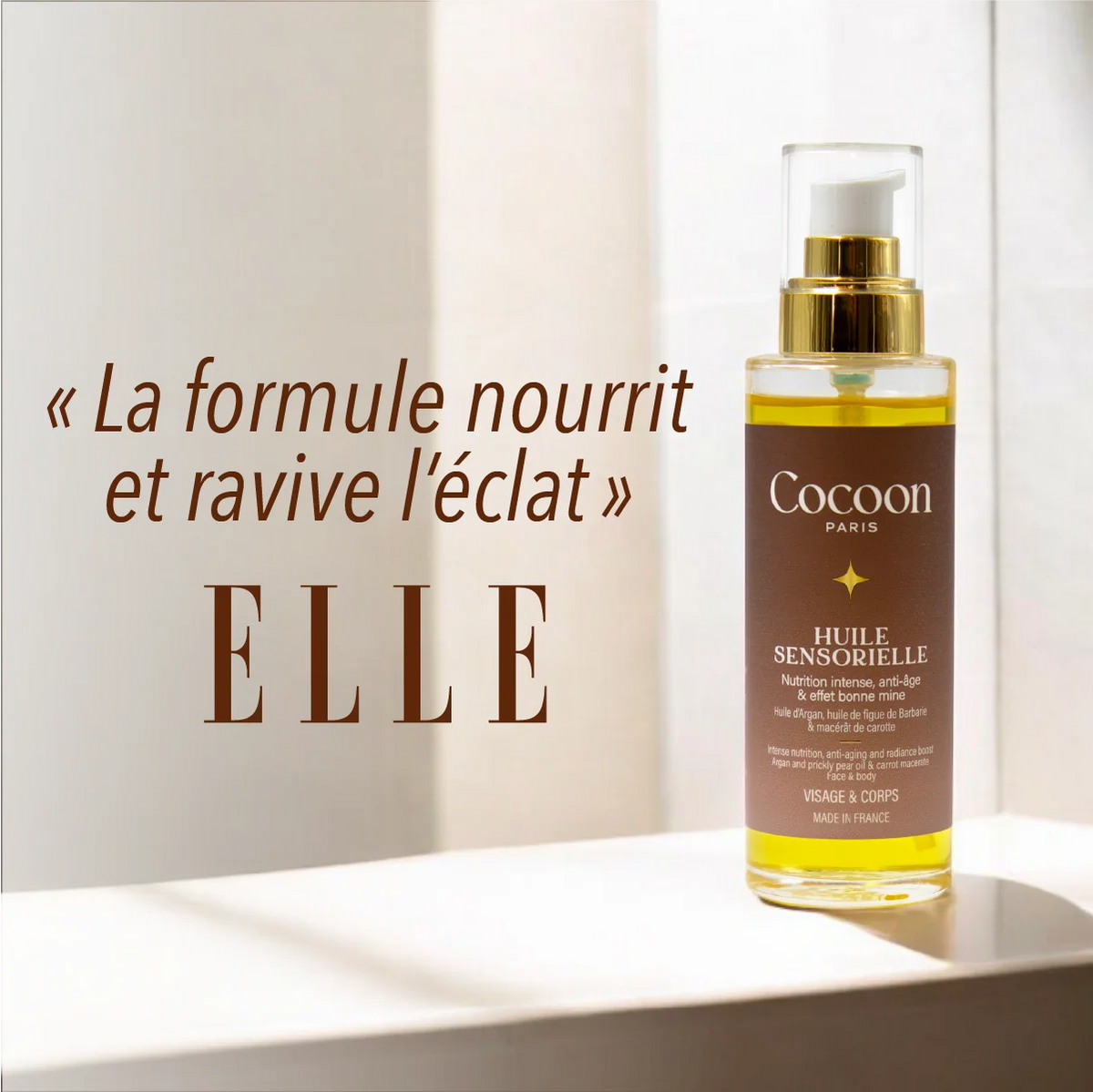 SENSORY OIL - FACE & BODY