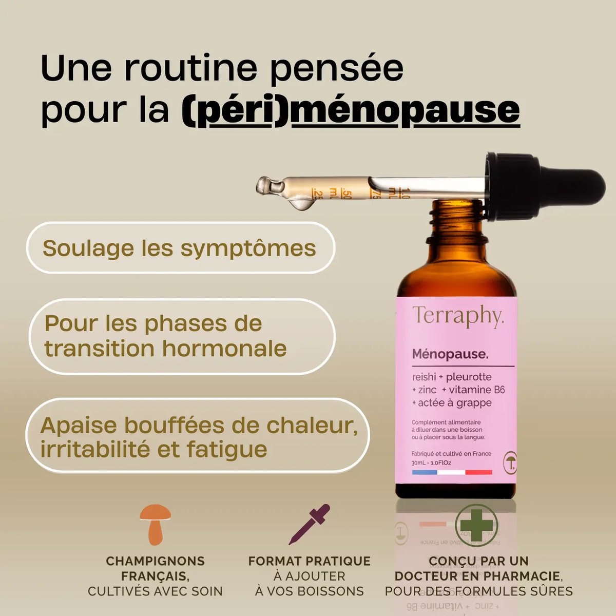 Menopause Pack. 3 vials
