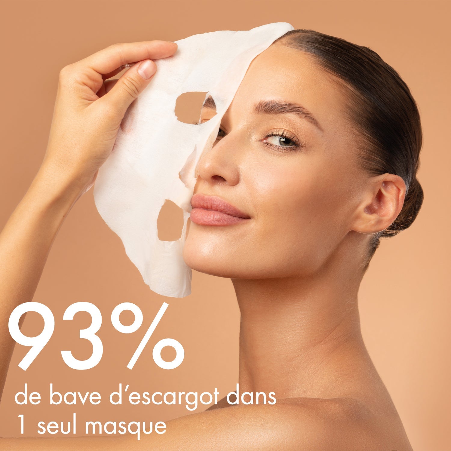 Snail Slime Face Fabric Mask