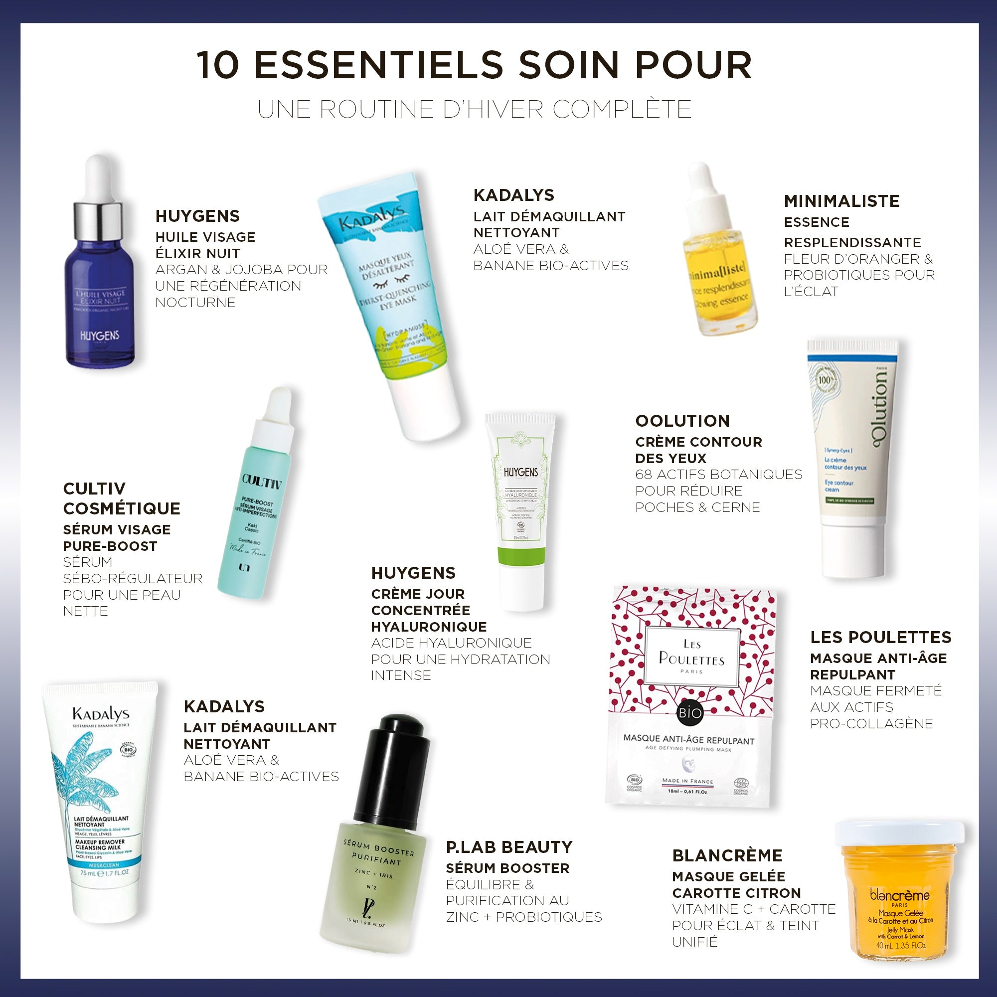 French Beauty Advent Calendar - 24 French gems