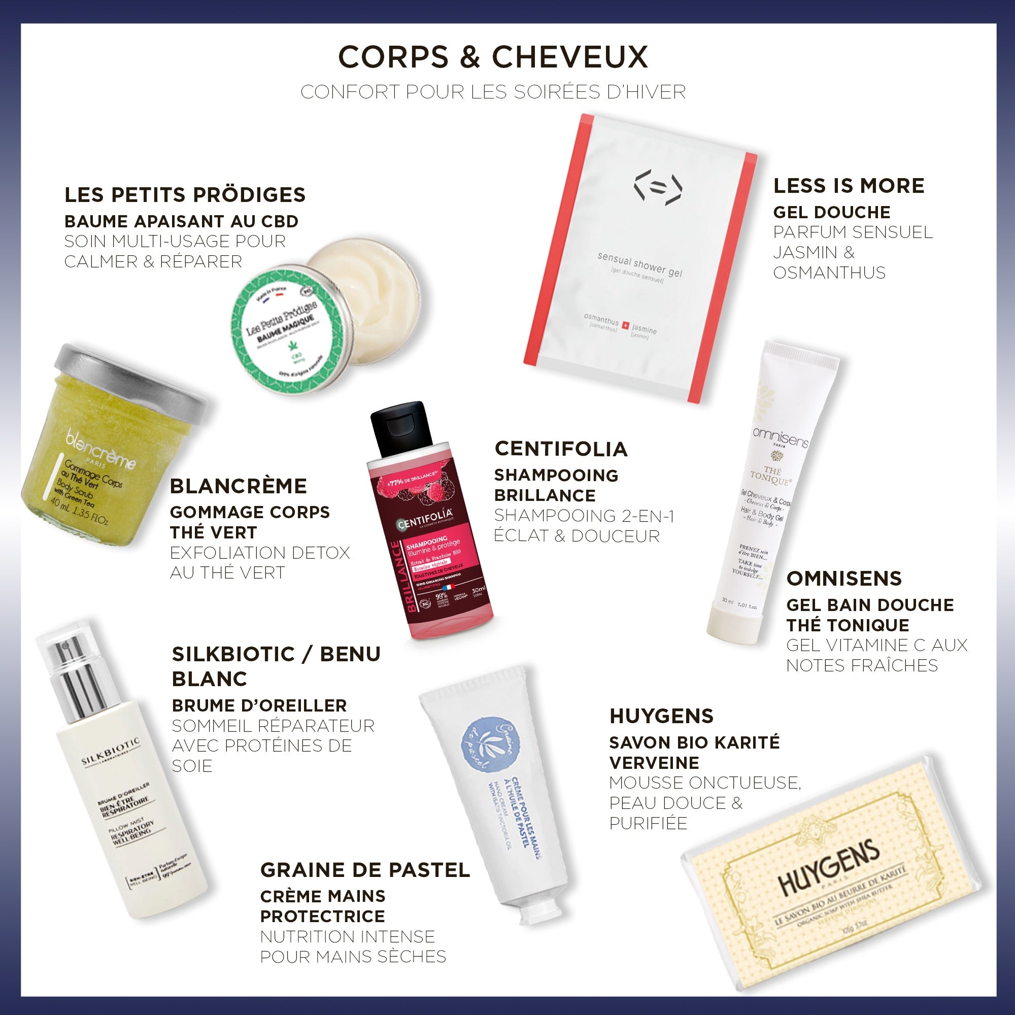 French Beauty Advent Calendar - 24 French gems