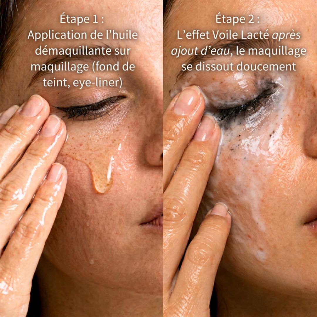 Comforting make-up remover metamorphosis oil