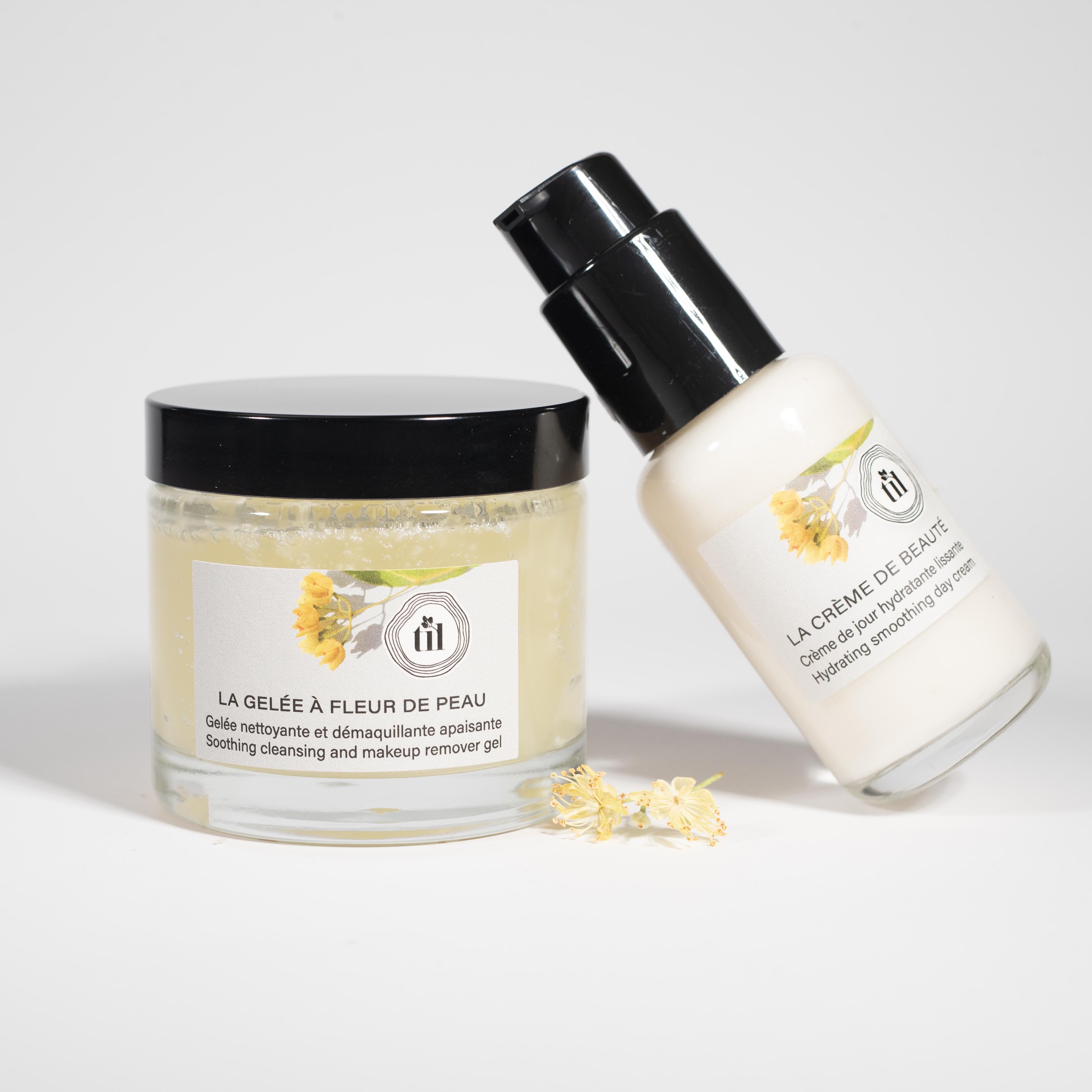 Morning face care routine