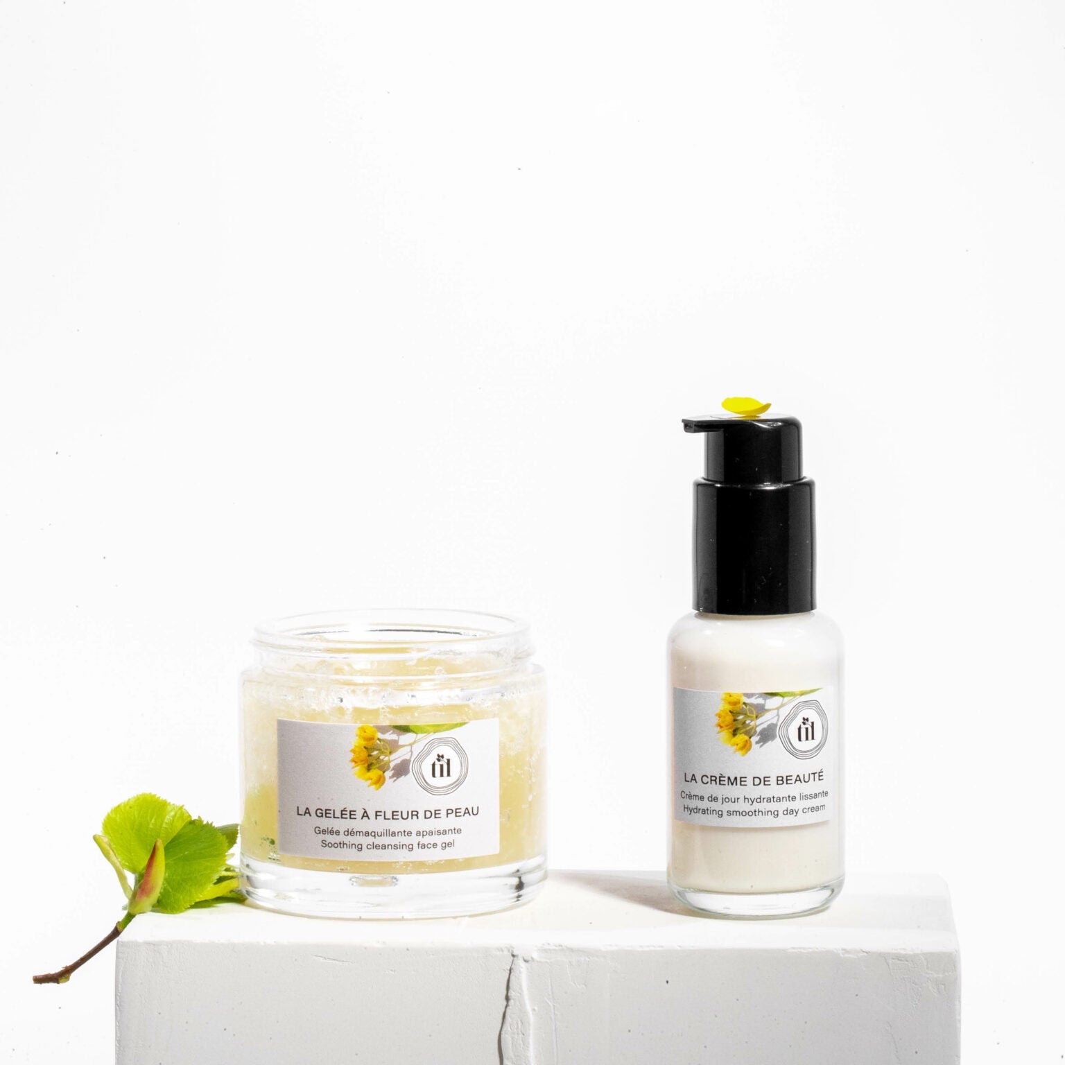 Morning face care routine