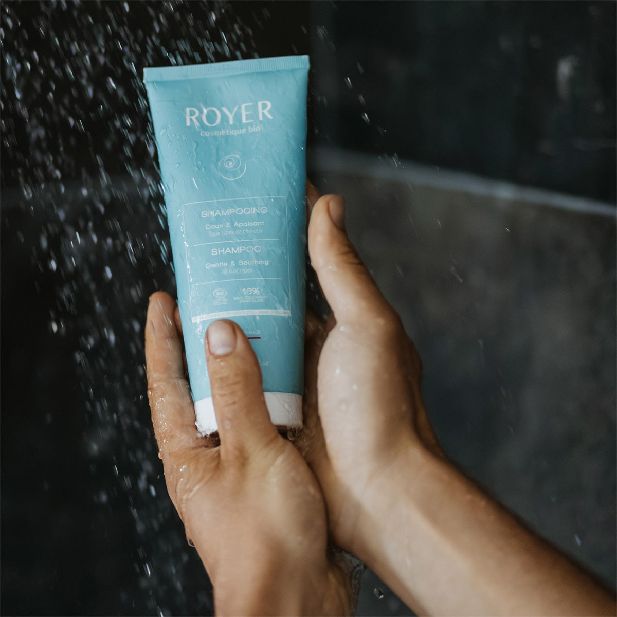 Snail slime body and hair routine