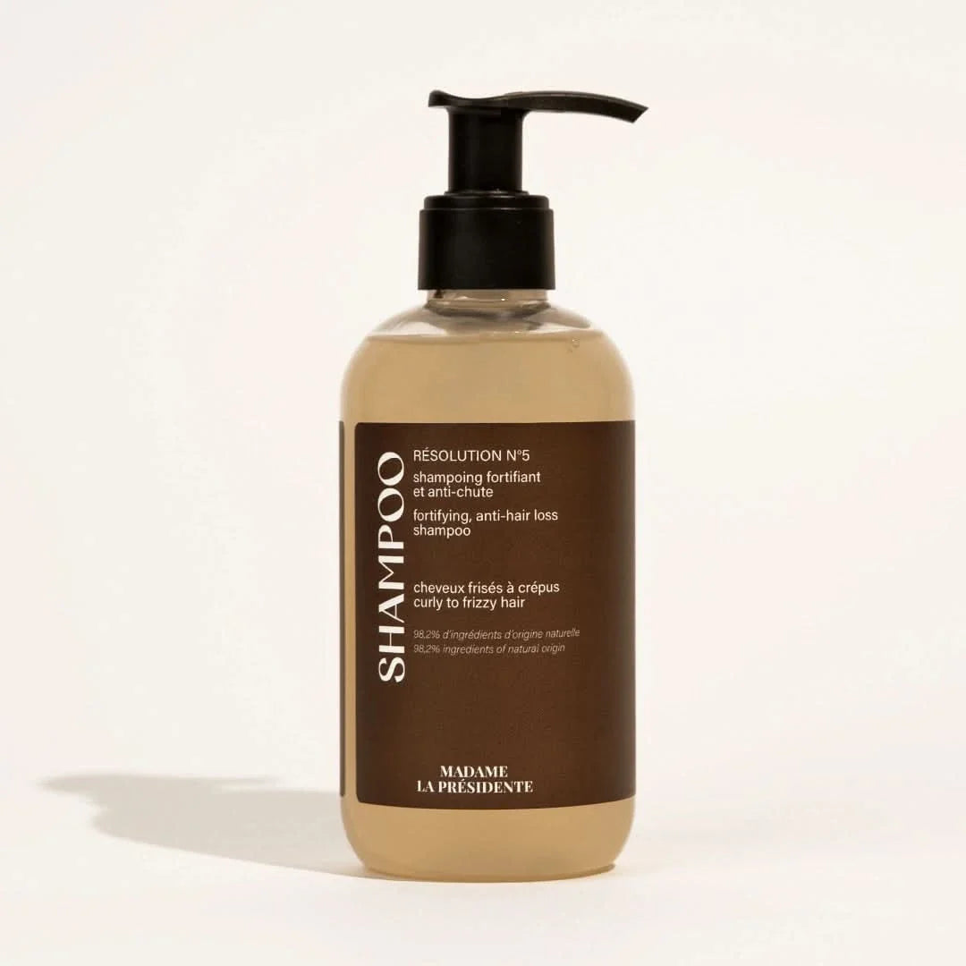 Anti-Hair Loss and Strengthening Shampoo for Coily to Kinky Hair - Resolution N°5
