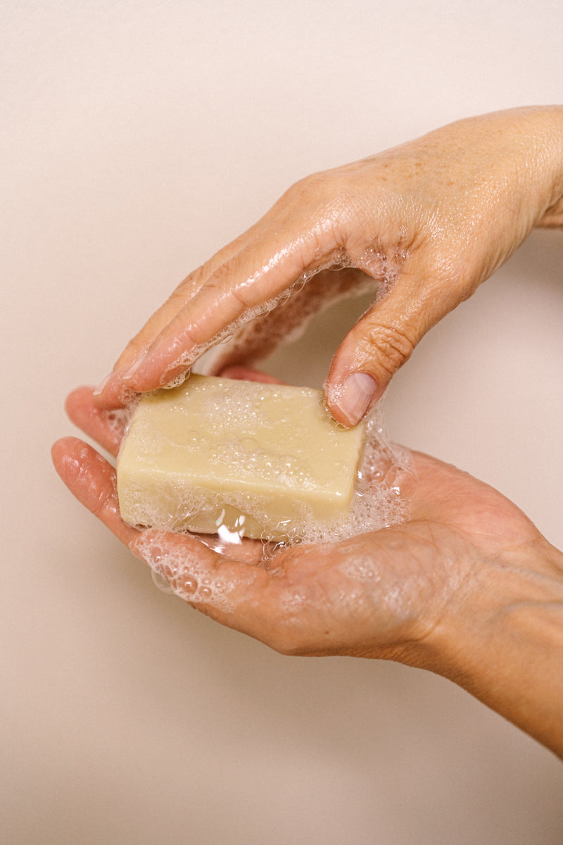 Oatmeal cleansing bar