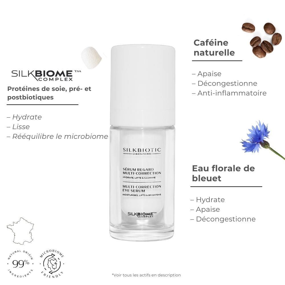 Multi-correction oogserum – Oogcontourverzorging – 15ml – SILKBIOTIC
