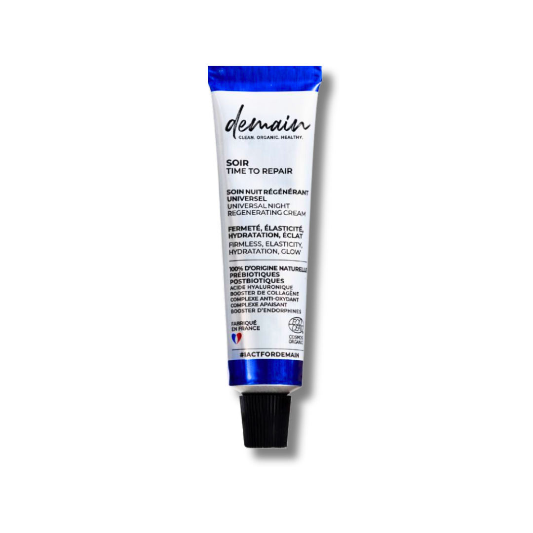 Crème de nuit régénérante prébiotiques