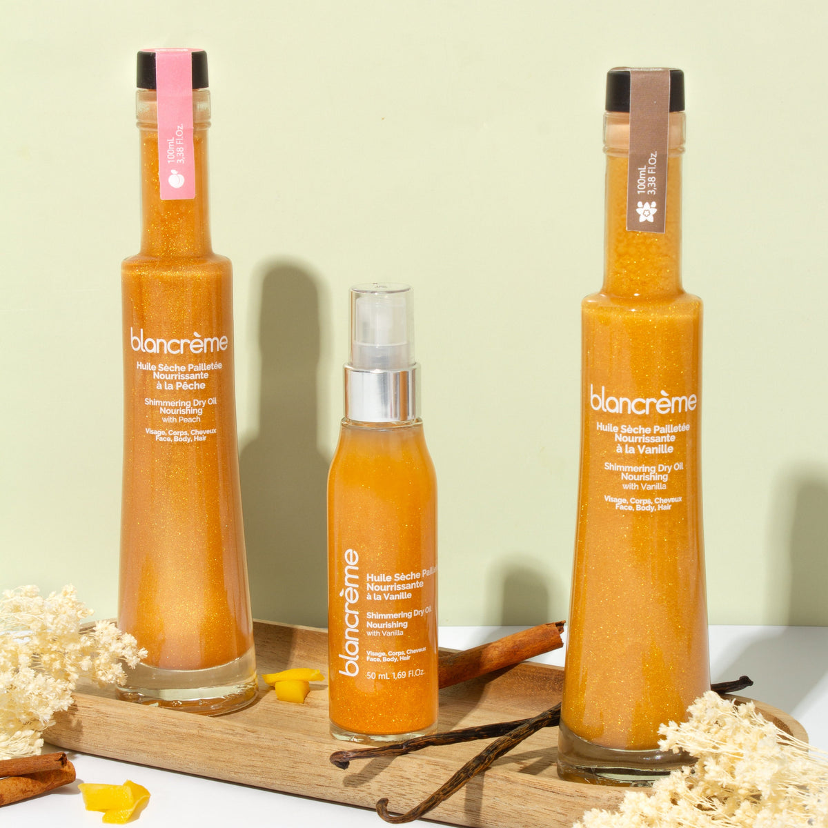 Nourishing Shimmer Dry Oil - Peach
