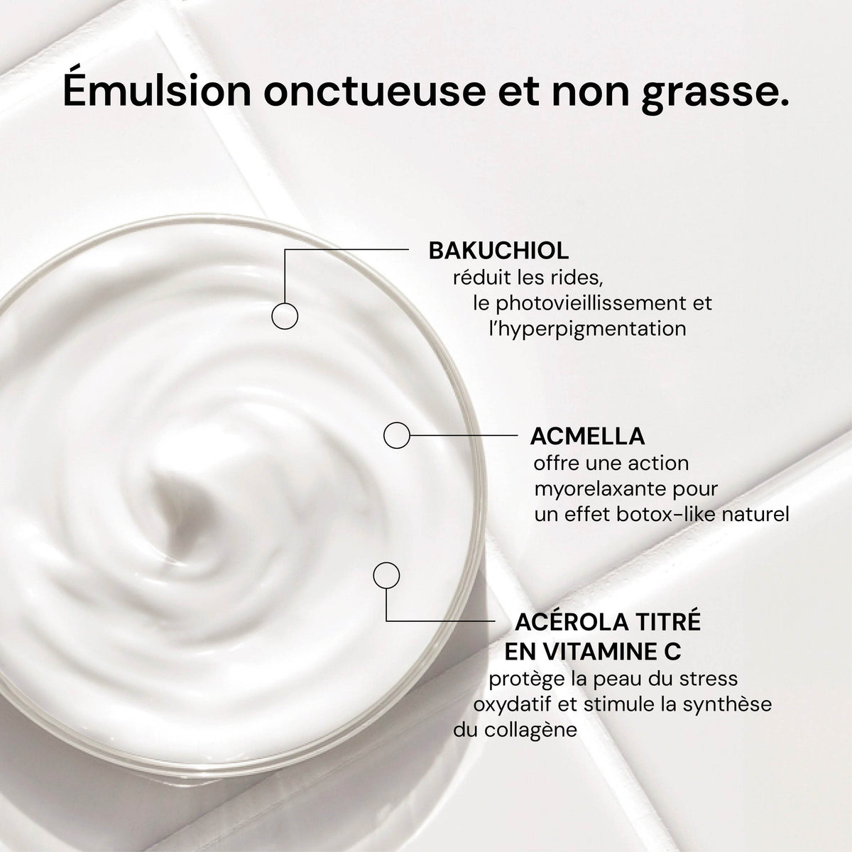 Crème Émulsion Rides