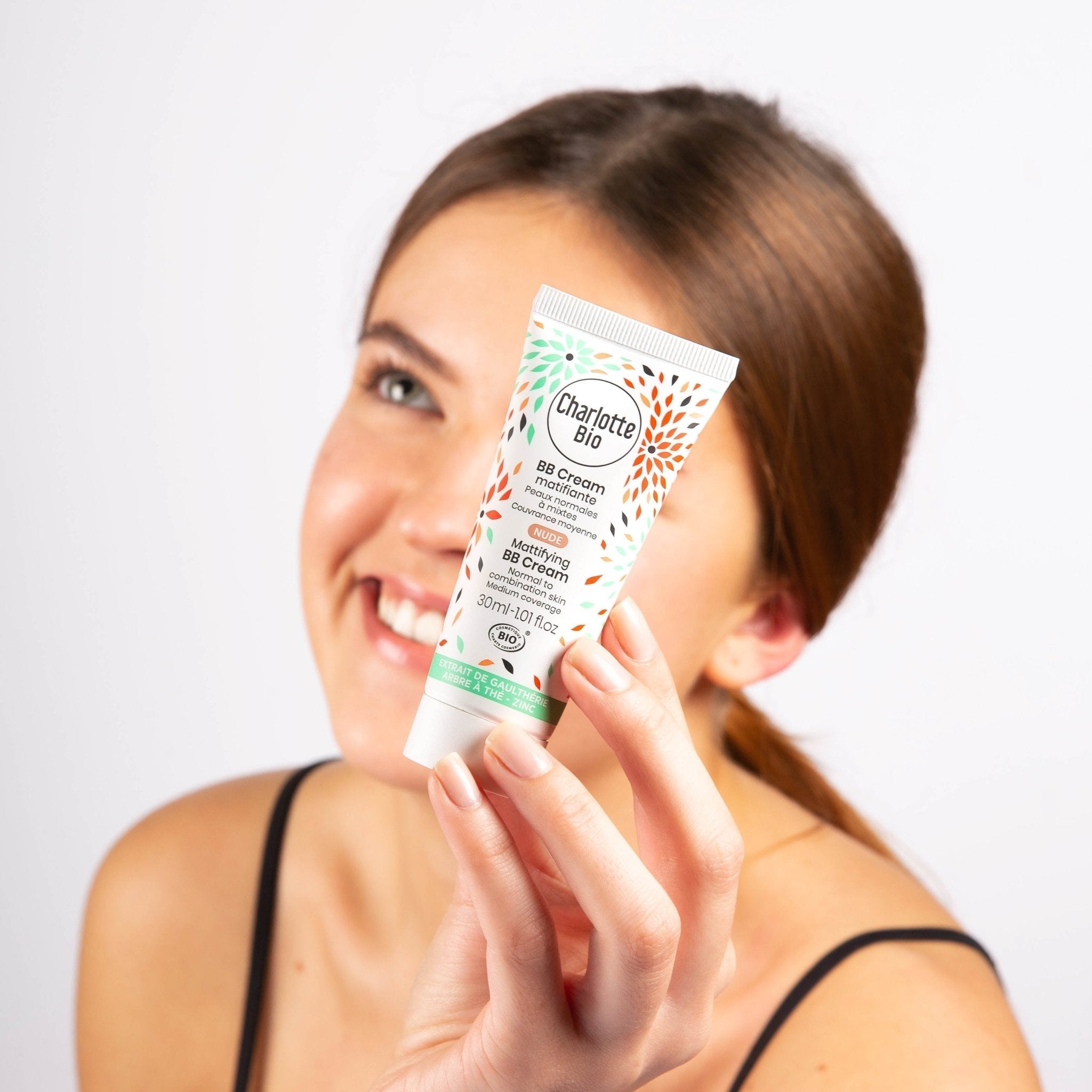 Organic mattifying BB cream