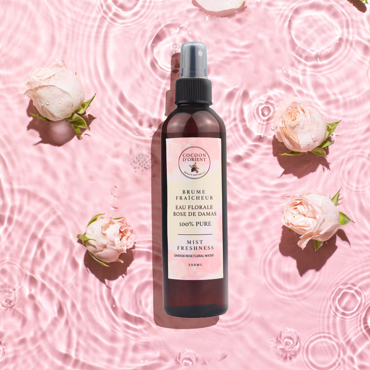 Eau de Rose de Damas 100% Pure Brume Fraîcheur 250ml