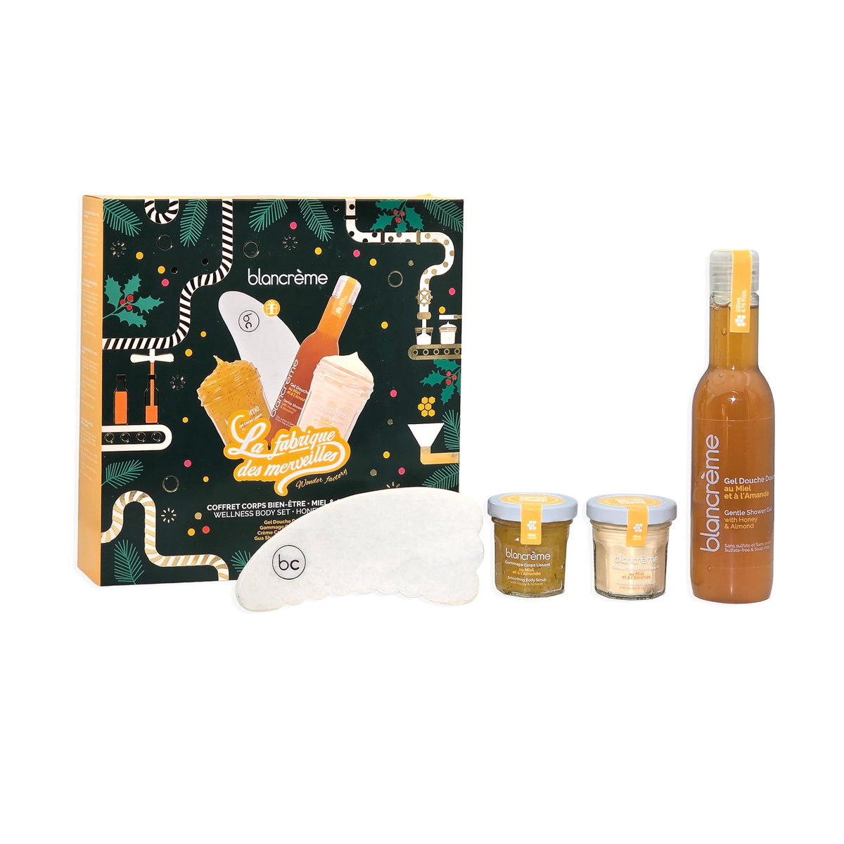 Wellness body gift sets - Gua Sha - Honey & Almond