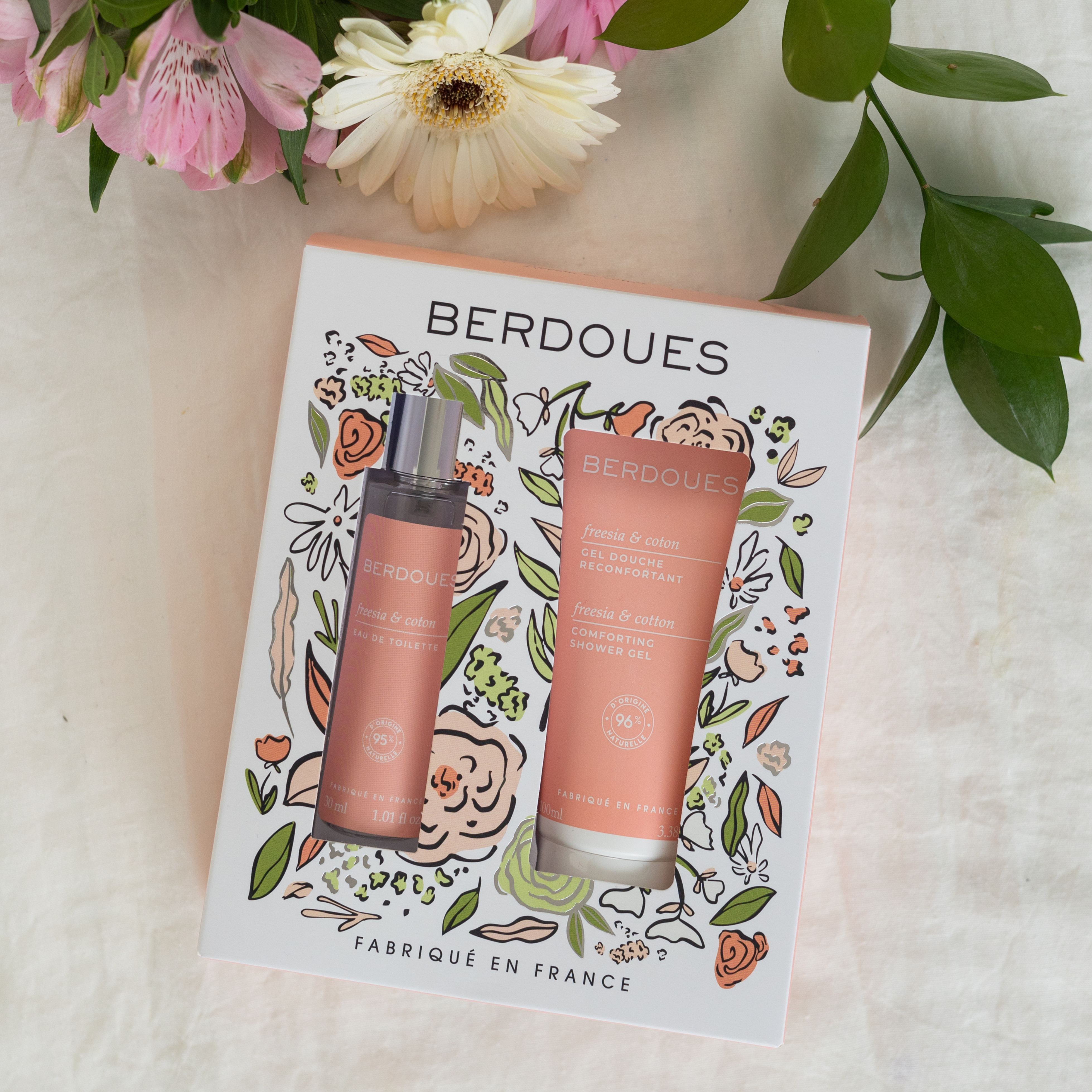 Freesia & Cotton Gift Set