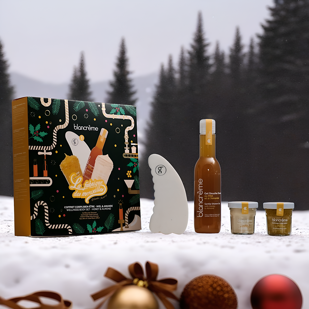 Wellness body gift sets - Gua Sha - Honey & Almond