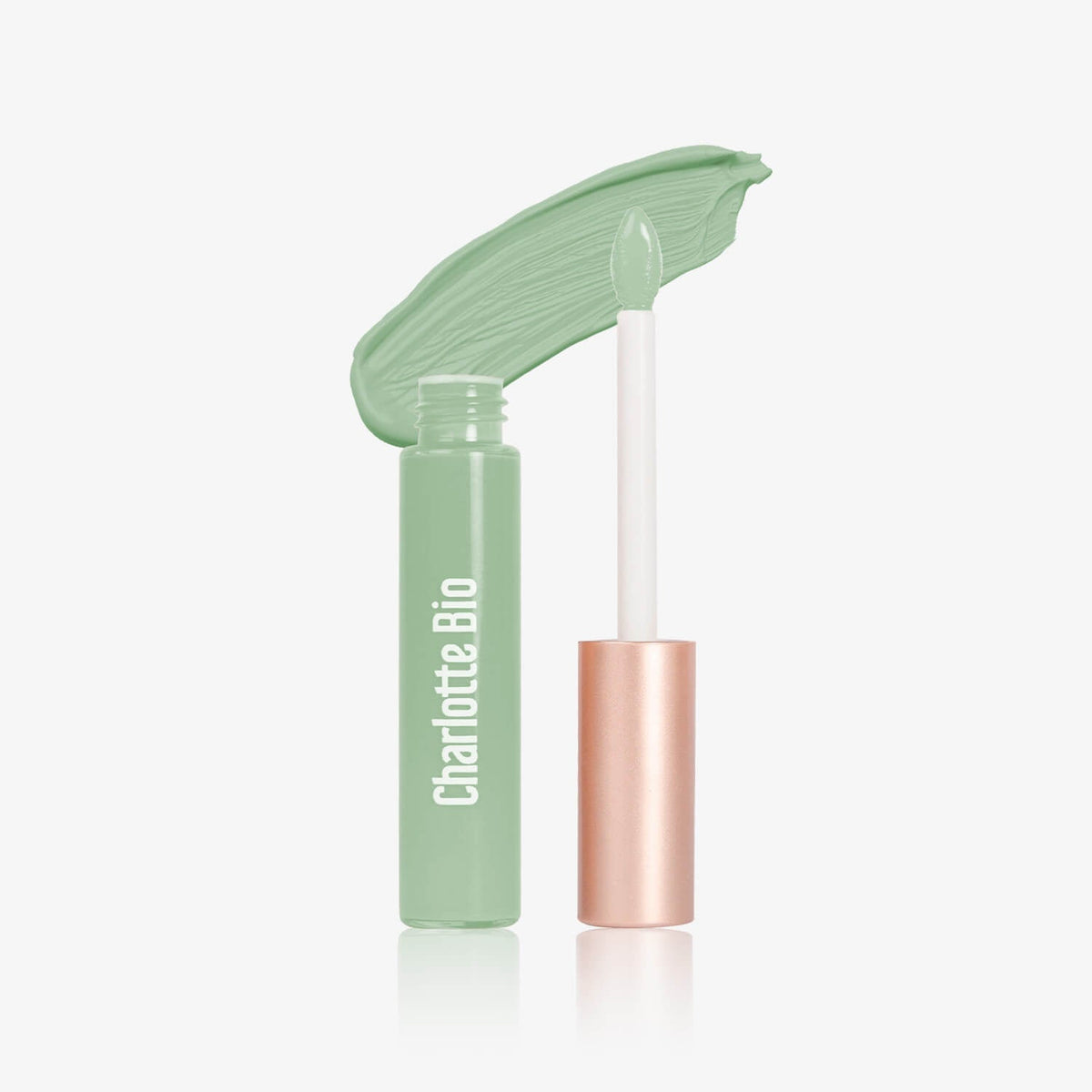 Organic anti-redness green concealer
