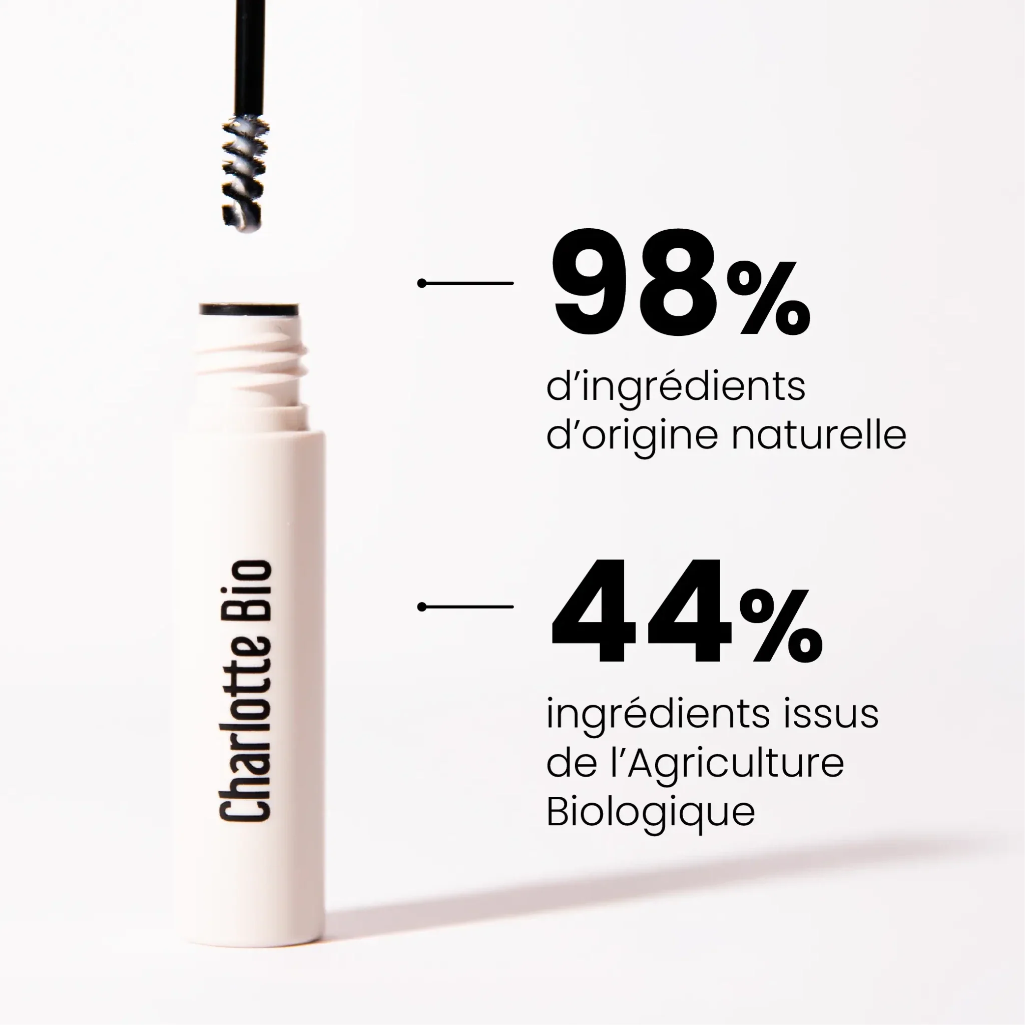 Gel à sourcils transparent