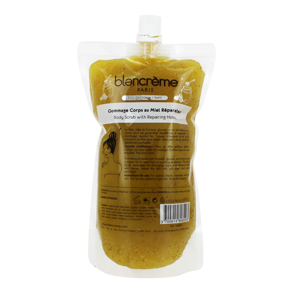 Gommage corps lissant - Miel & Amande