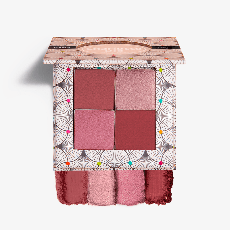 Palette de 4 fards à paupières BIO - Girly
