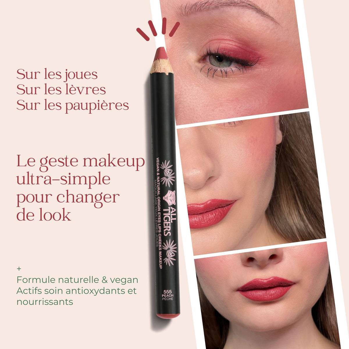 MULTI Eye, Lip & Cheek Crayon | Bordeaux 559
