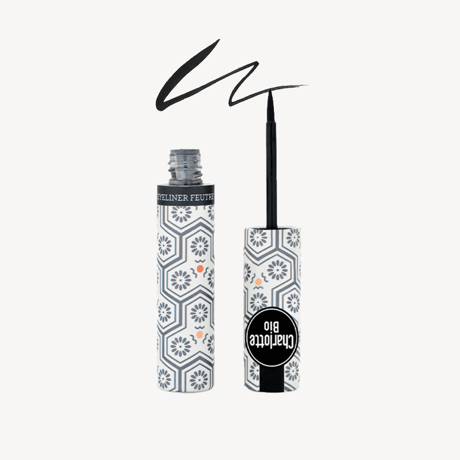 Organic felt-tip eyeliner