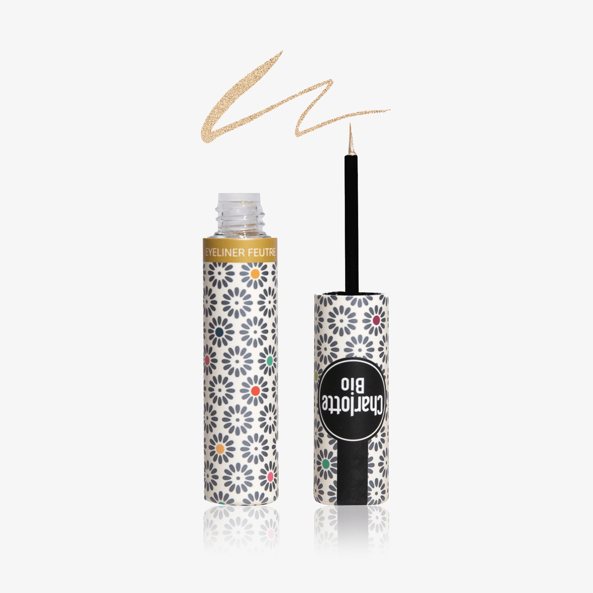 Organic Glitter Liquid Eyeliner