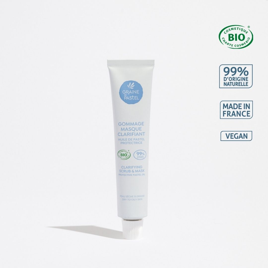 Clarifying mask scrub