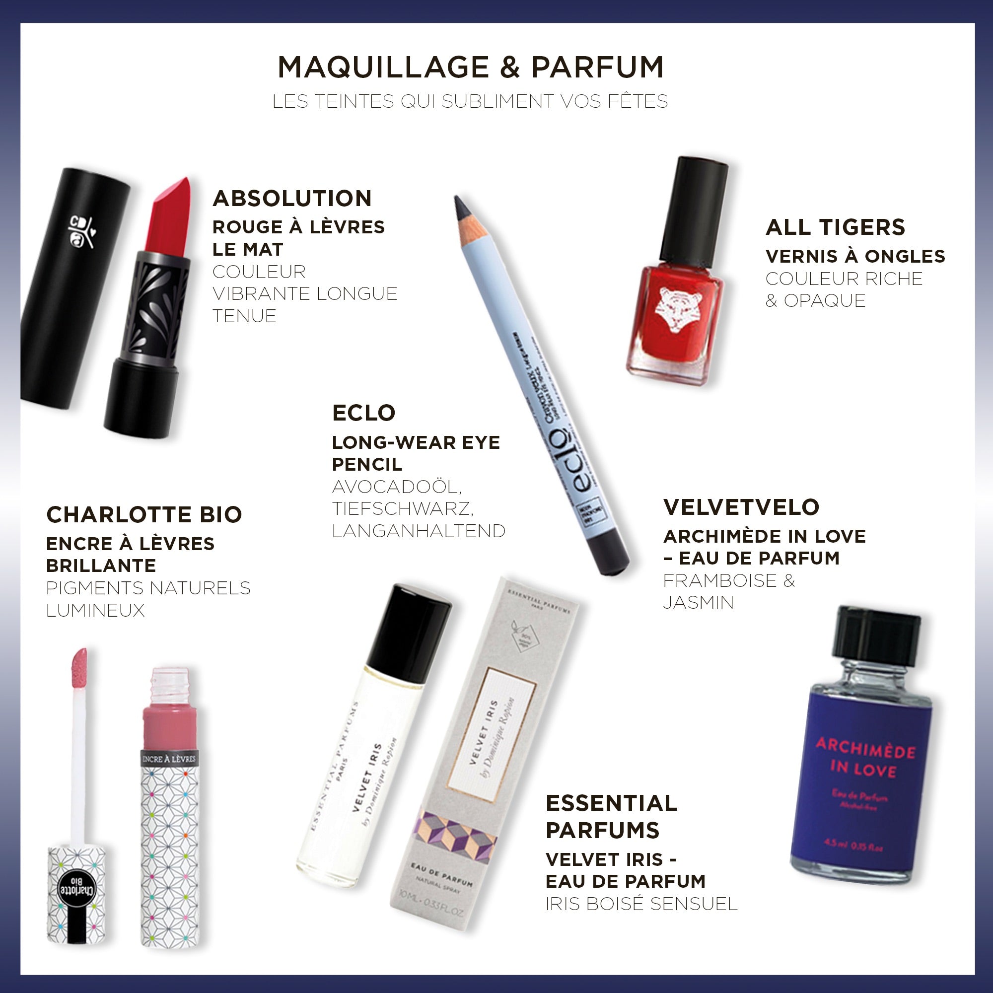 French Beauty Advent Calendar - 24 French gems