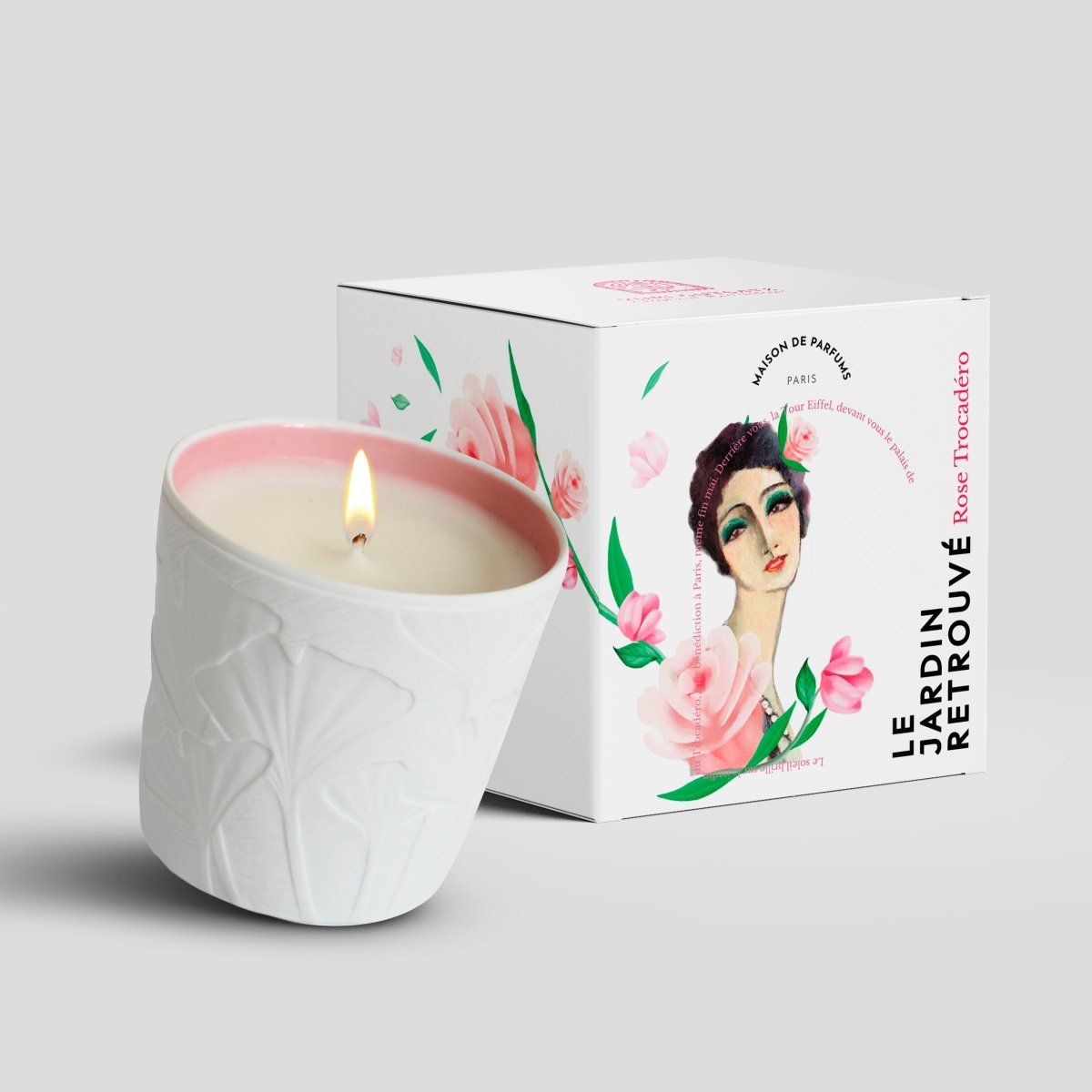 Rose Trocadéro - Le Gardien du Sommeil · Bougie Parfumée