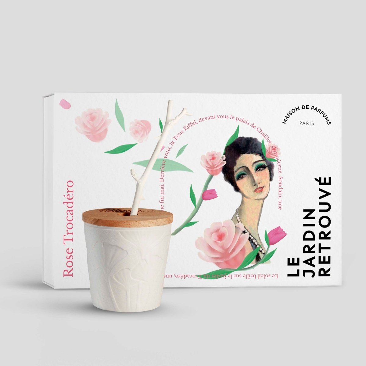Rose Trocadéro - Le Gardien du Sommeil · Tige Parfumante