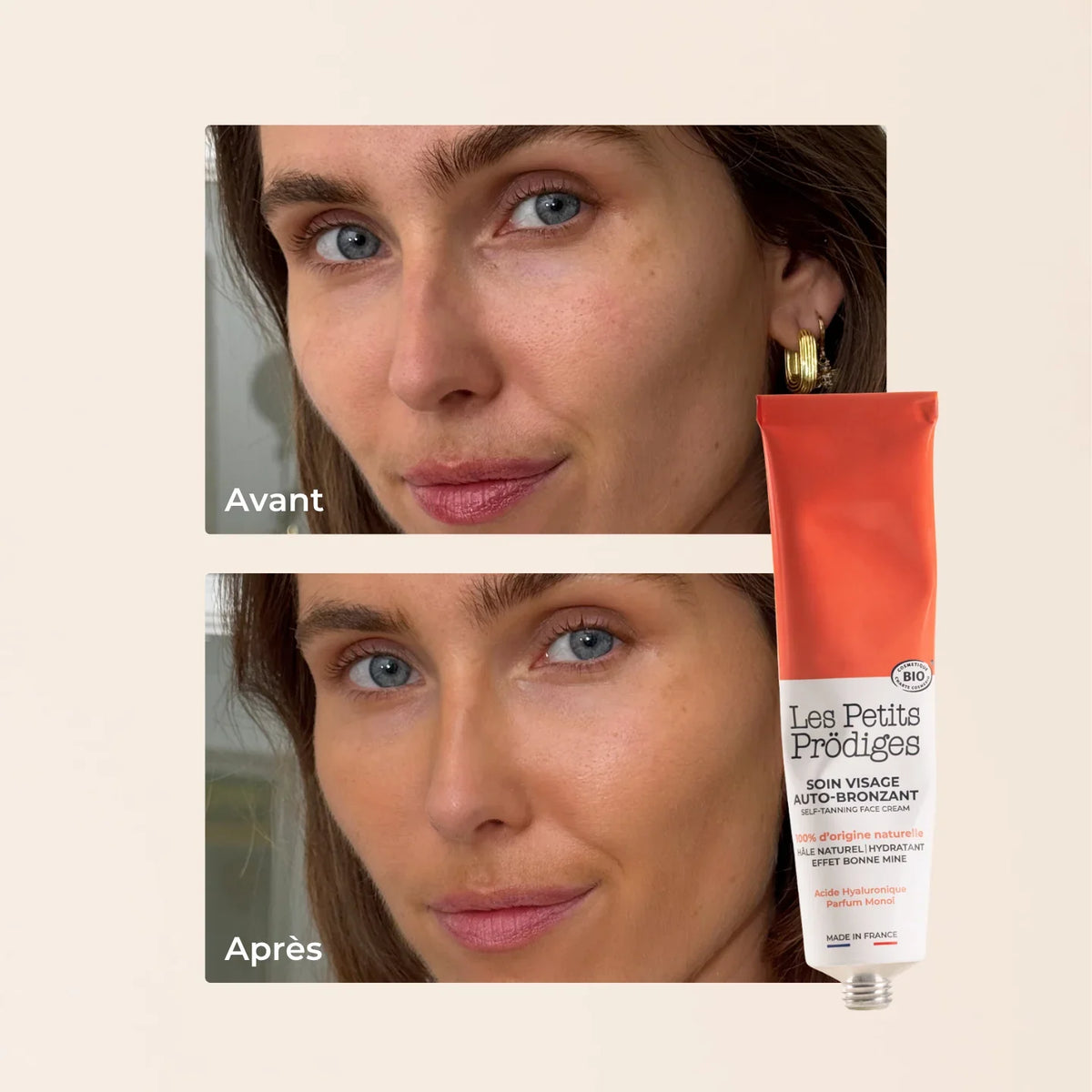 Soin Visage Auto-Bronzant