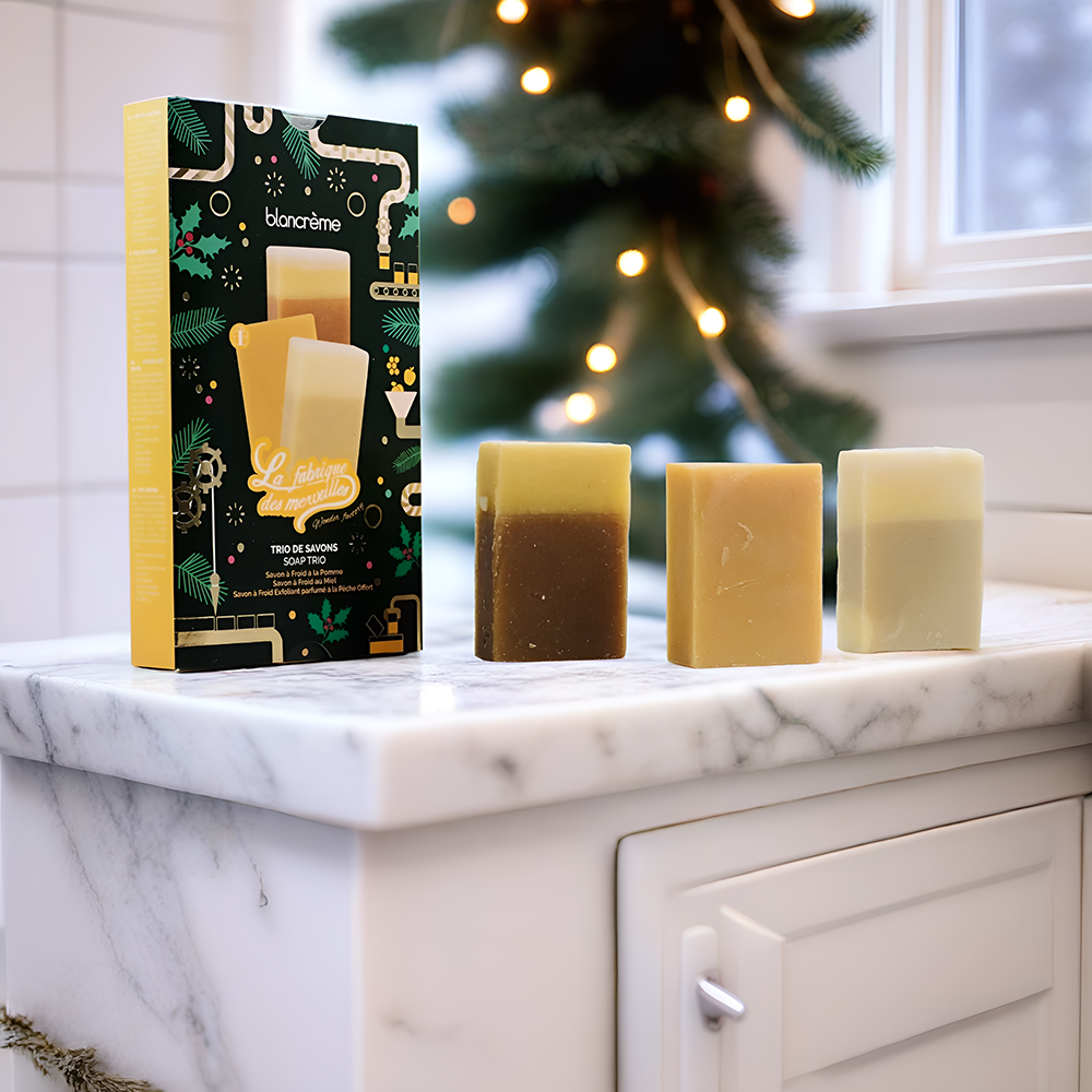 Body soap trio - Apple, Honey & Peach
