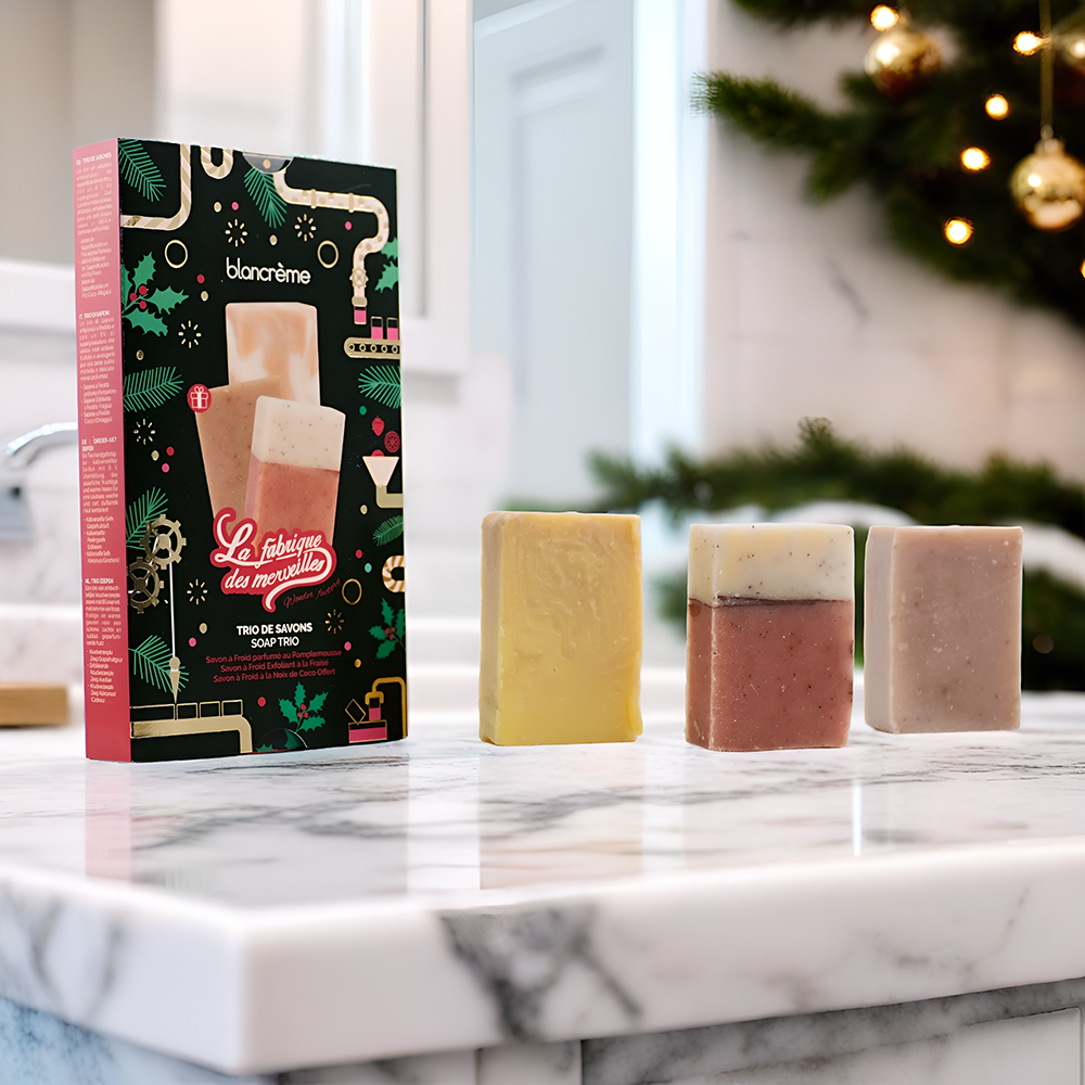 Body Soap Trio - Strawberry, Grapefruit & Coconut