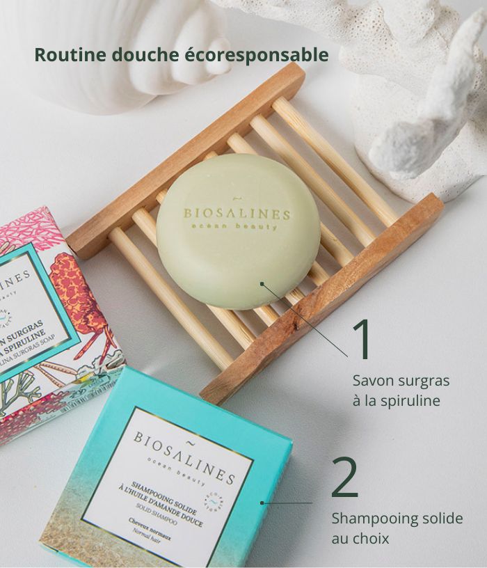 Savon surgras à la spiruline
