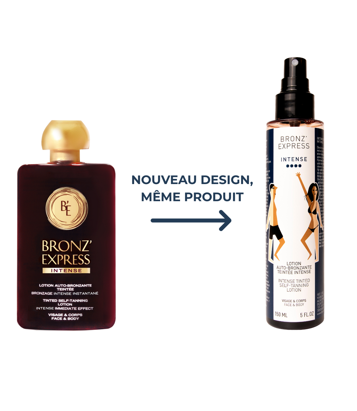 Lotion Auto-Bronzante Teintée Intense