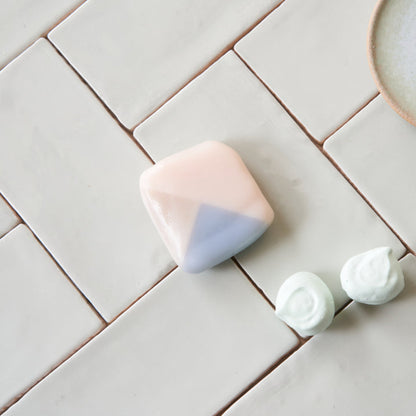 Savon Pastel Facette | Argile, Rhassoul