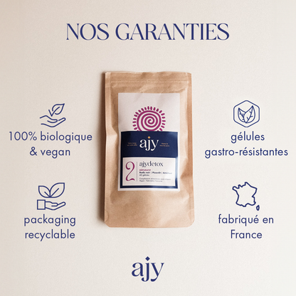 AJYDETOX BIO - Digestion and liver - Food supplements - Depurative