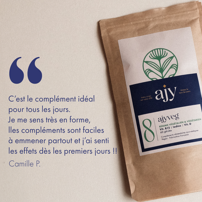 AJYVEG - Food supplements - Vegetarian and vegan diet