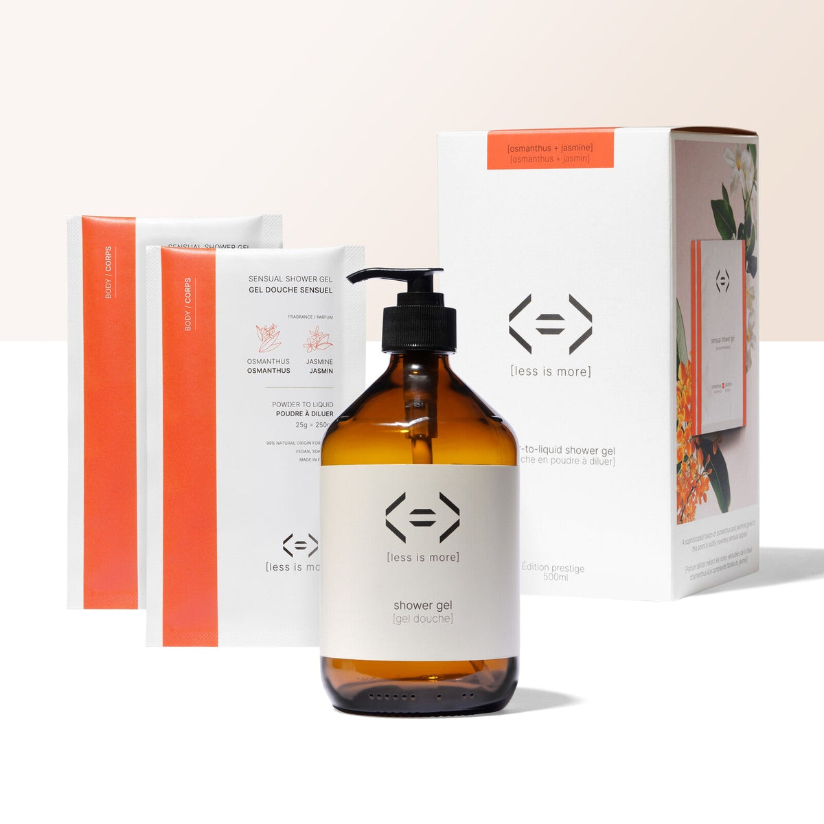 Prestige Set - Sensual Shower Gel 500 ml [Osmanthus + Jasmine]